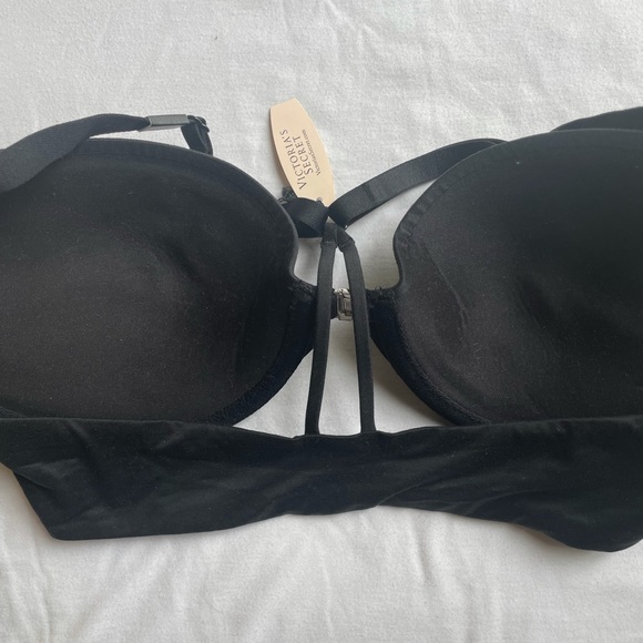Victoria’s Secret Fabulous Bra Black 34D NEW - Picture 2 of 2